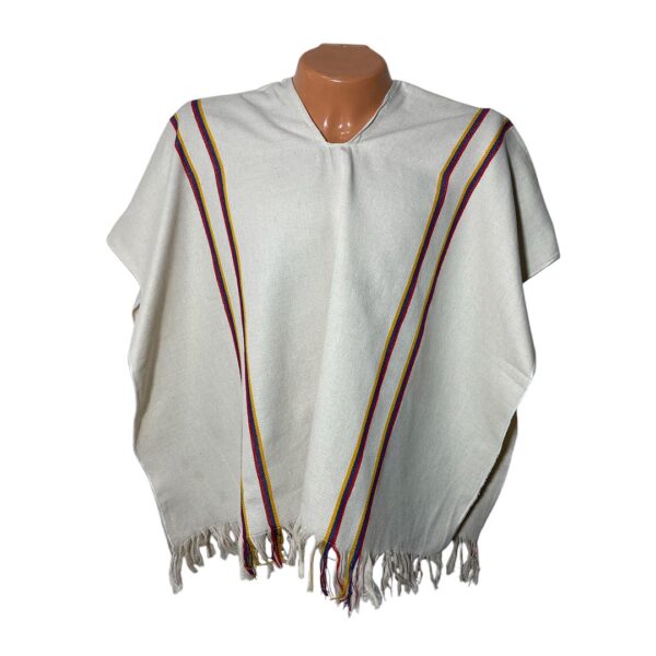 Poncho Chalam Doble Bandera