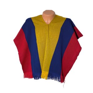 Poncho Tricolor