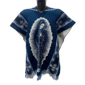 Poncho Ruana Virgen Guadalupe