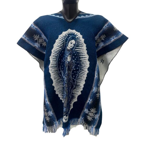 Poncho Ruana Virgen Guadalupe