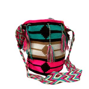 Mochila Wayuu Grande con Diseño
