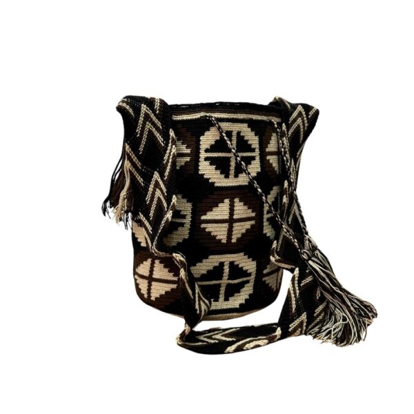 Mochila Wayuu Grande con Diseño - Image 3